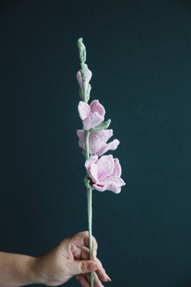 Crochet Gladiolus|hookok Crochet Gladiolus|hookok