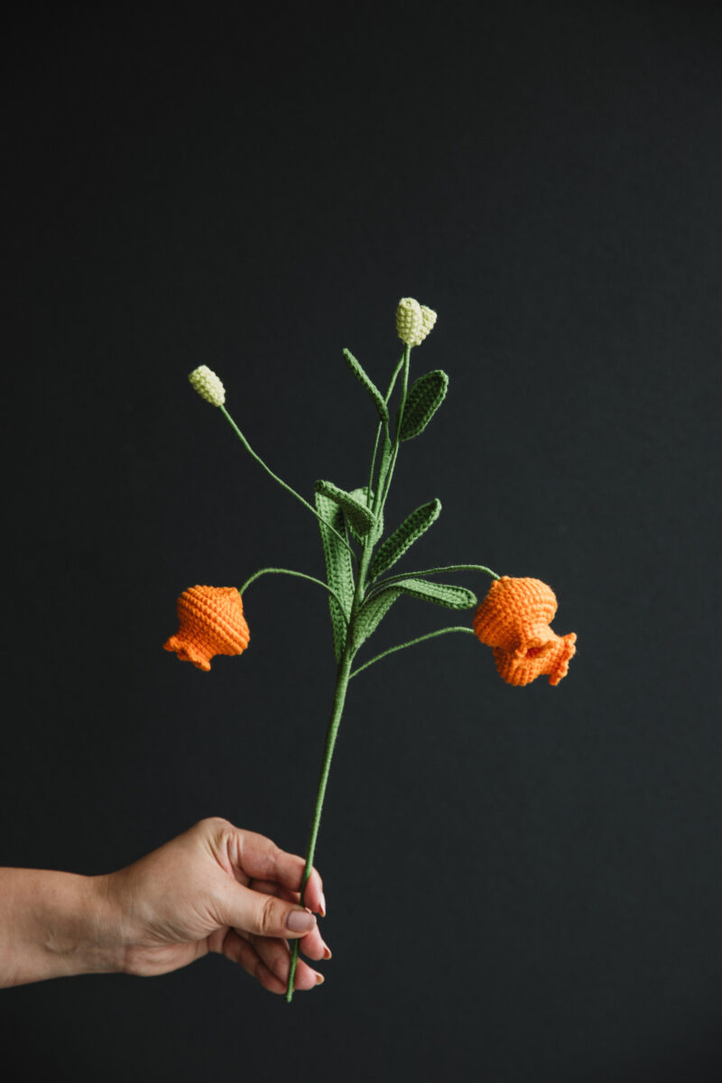 Crochet Chinese-lantern Lily|hookok Crochet Chinese-lantern Lily|hookok