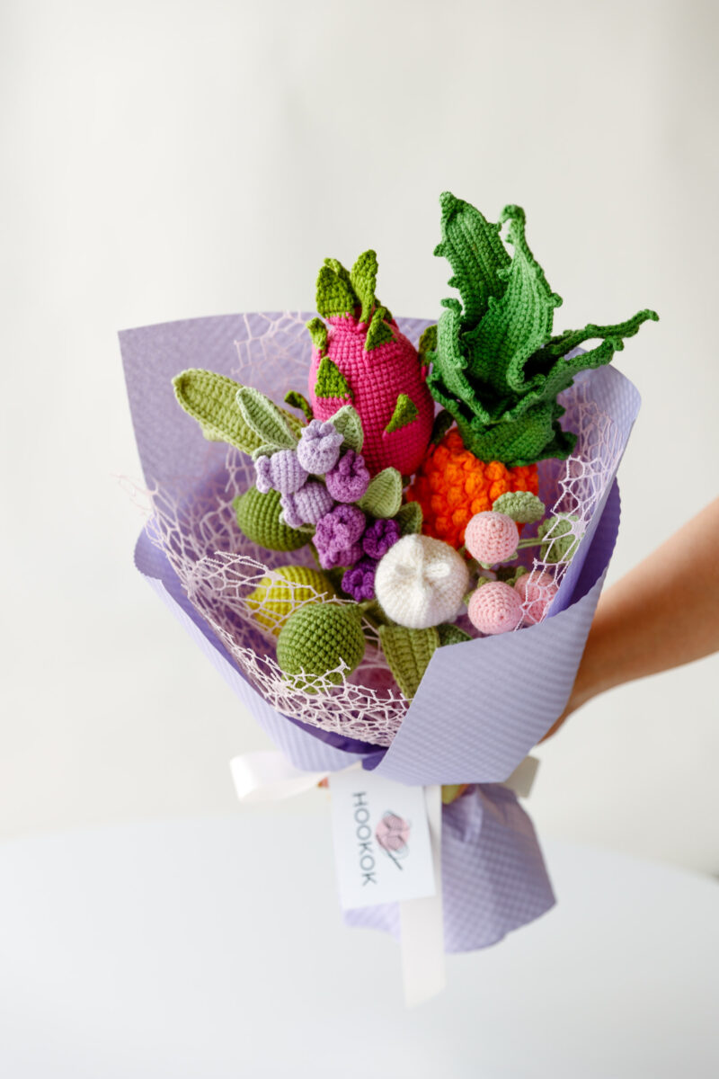 Pineapple and dragon fruit bouquet Kit Pineapple and dragon fruit bouquet Kit|hookok
