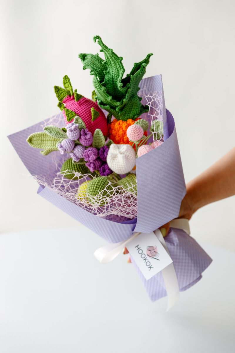 Pineapple and dragon fruit bouquet Kit Pineapple and dragon fruit bouquet Kit