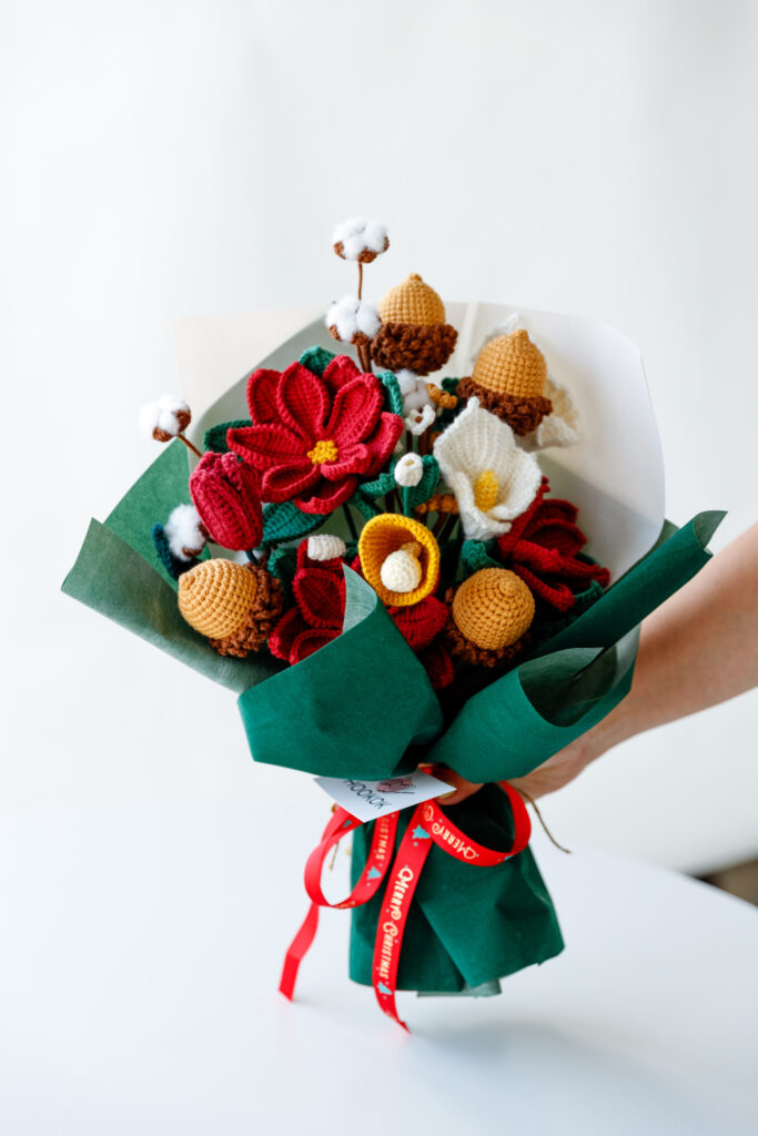 Christmas Flower Bouquet|hookok
