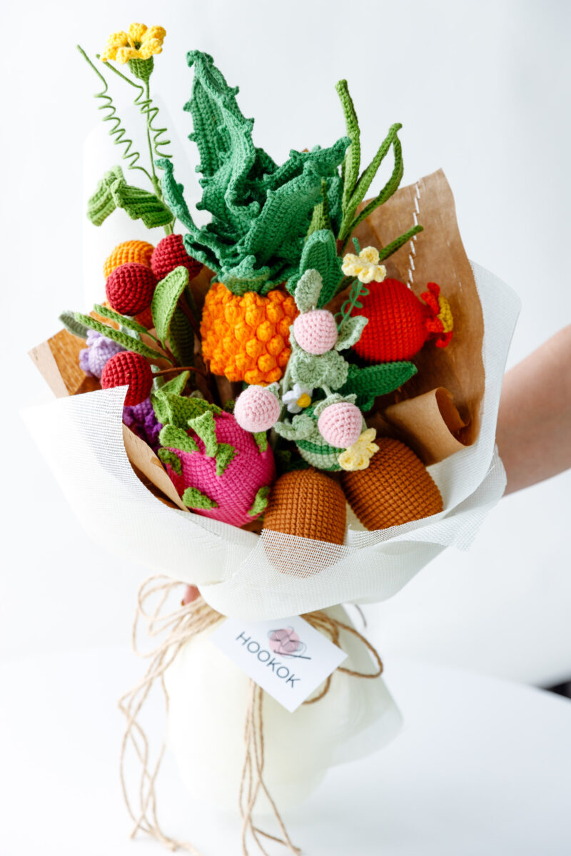 Pineapple and Litchi Bouquet Kit |hookok Pineapple and Litchi Bouquet Kit |hookok