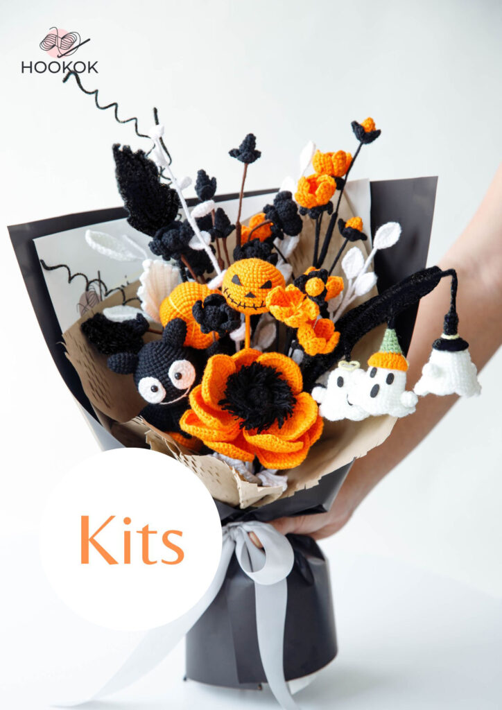 Halloween Bouquet Kit – with PDF pattern - Hookok display picture 1
