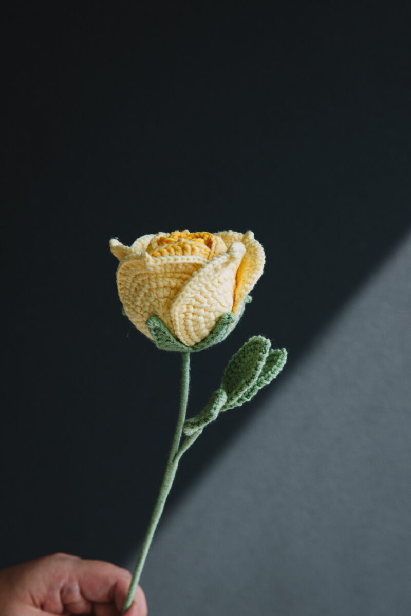 Crochet Lychee Rose Flower-hookok Crochet Lychee Rose Flower-hookok