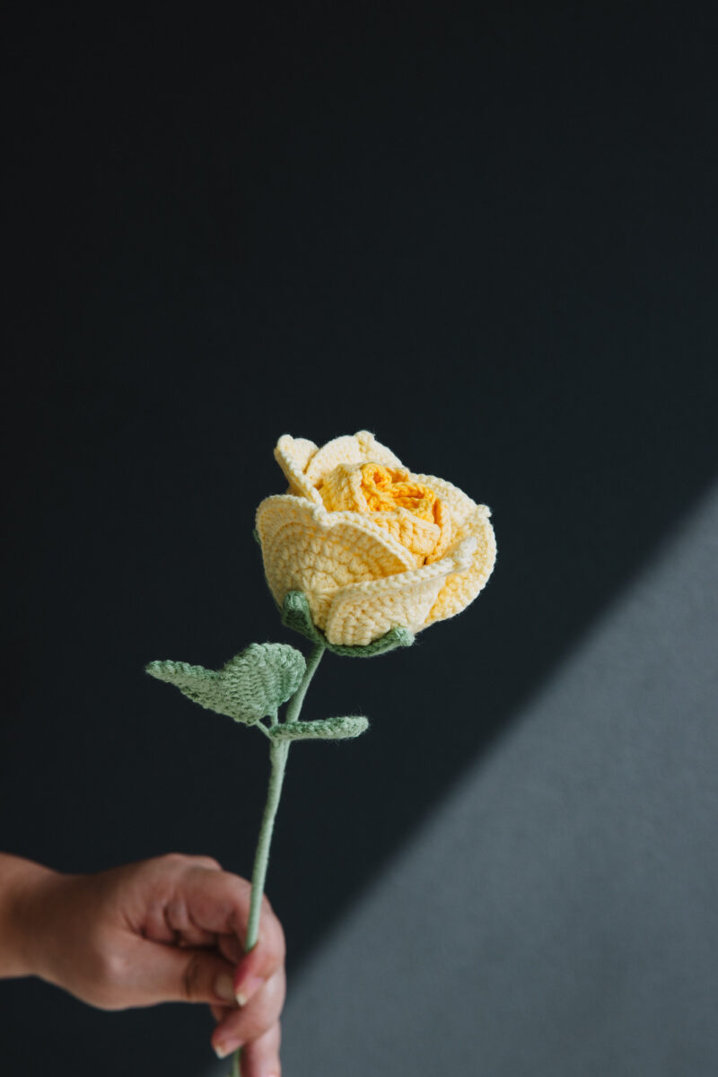 Crochet Lychee Rose Flower-hookok Crochet Lychee Rose Flower-hookok