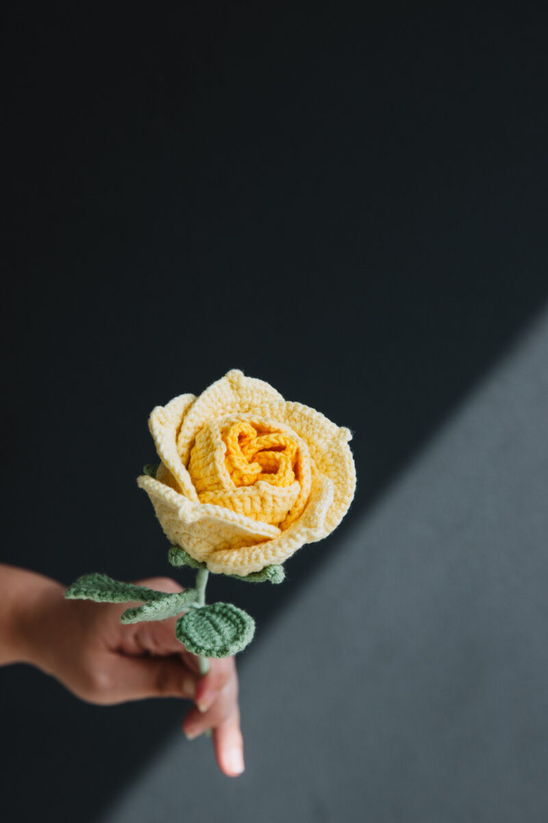 Crochet Lychee Rose Flower-hookok Crochet Lychee Rose Flower-hookok