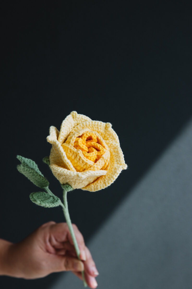 Crochet Lychee Rose Flower-hookok Crochet Lychee Rose Flower-hookok