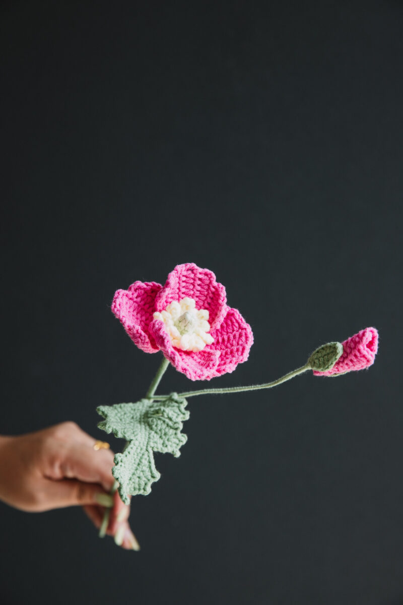 Crochet Afghan Stitch Corn Poppy-hookok Crochet Afghan Stitch Corn Poppy-hookok