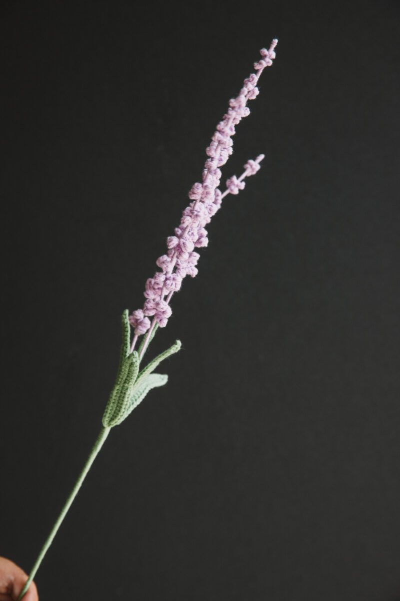 Crochet Lavender Branch-hookok Crochet Lavender Branch-hookok