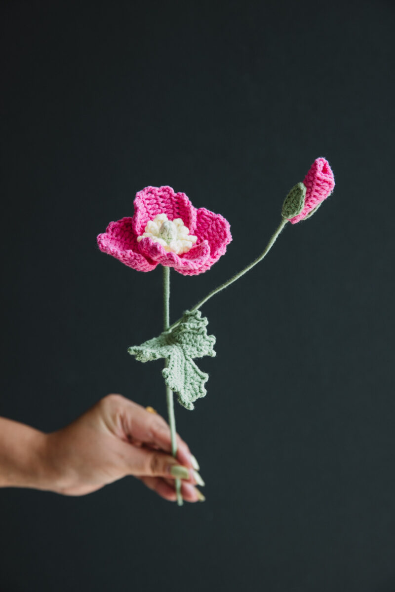 Crochet Afghan Stitch Corn Poppy-hookok Crochet Afghan Stitch Corn Poppy-hookok