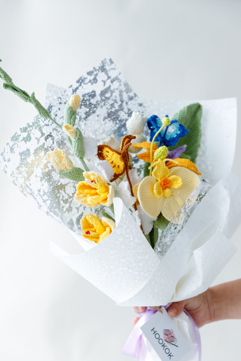 Beautiful Butterfly Bouquet-hookok