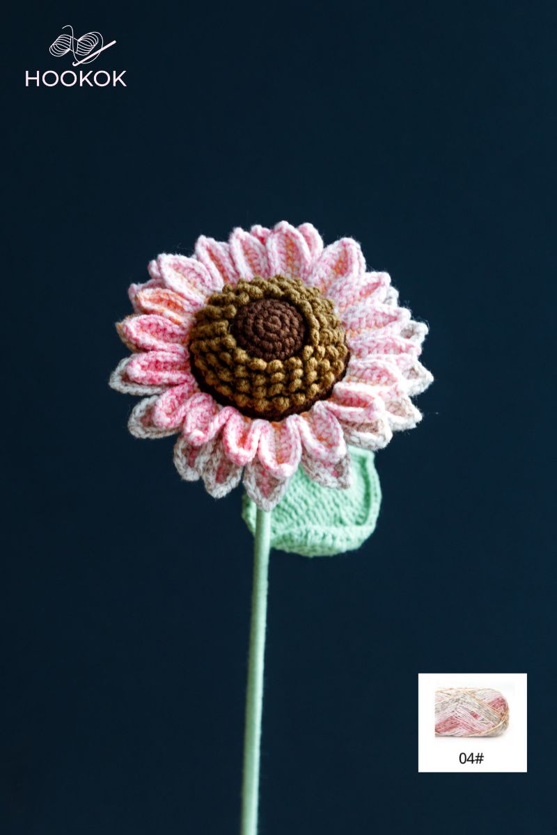 mix color crochet flower-hookok