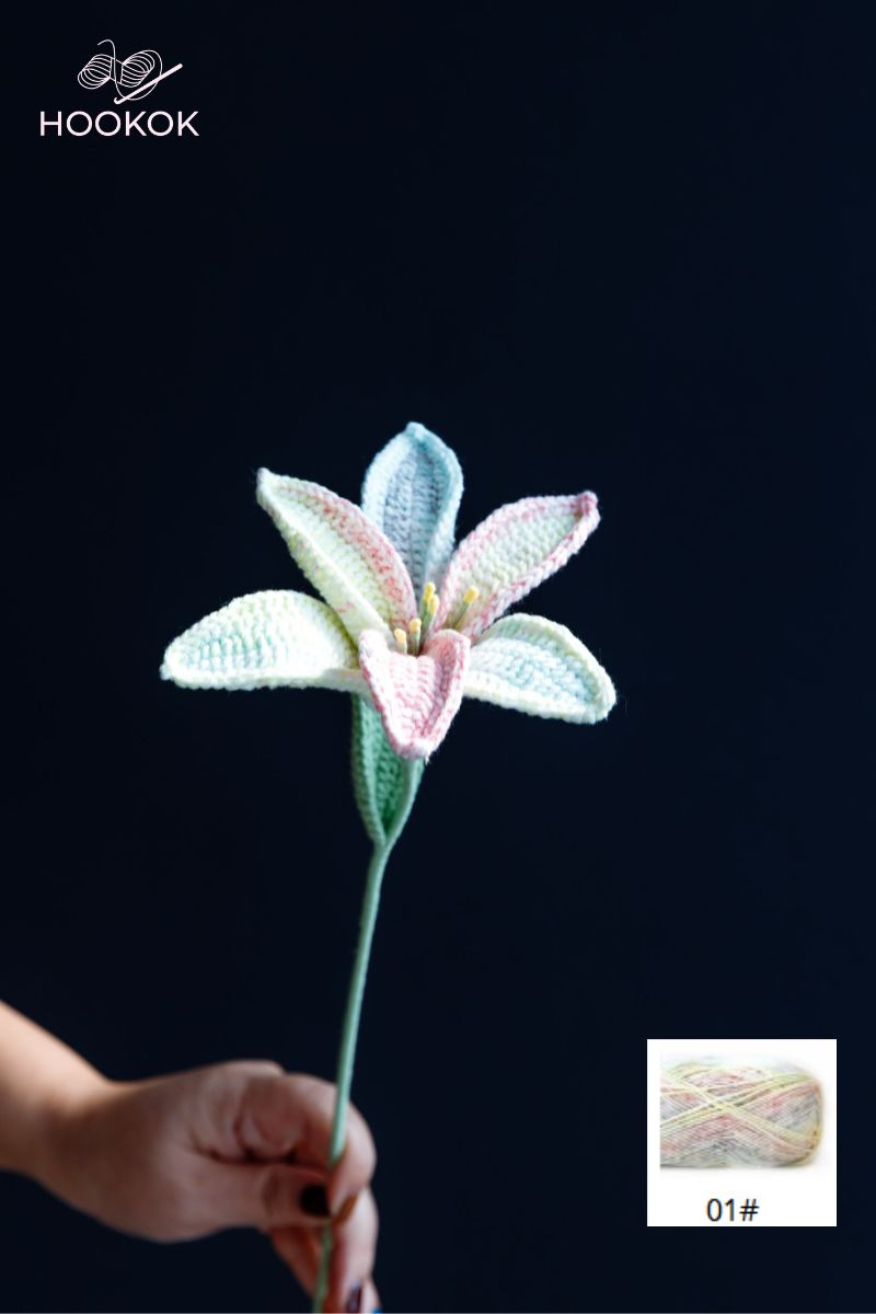 mix color crochet flower-hookok
