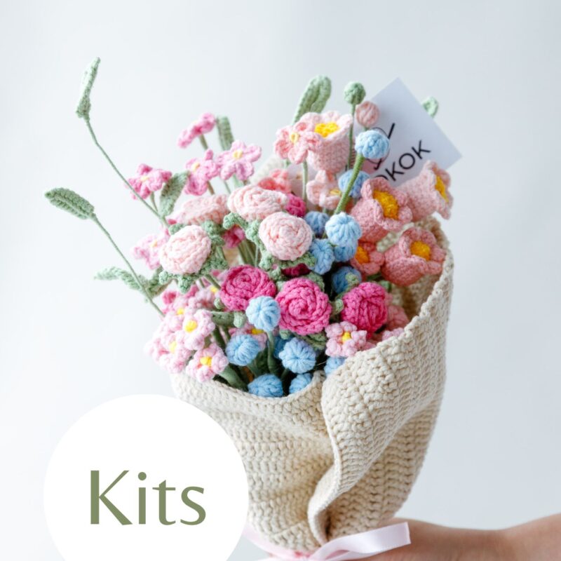 Small Rose Bouquet Kit-hookok