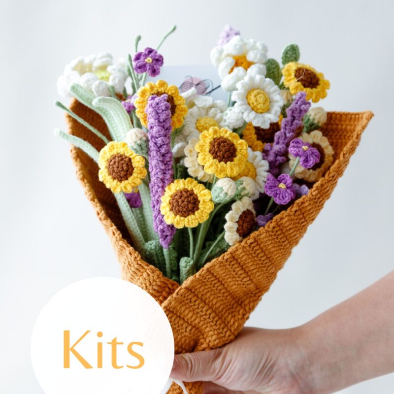 Small Daisy Bouquet Kit-hookok