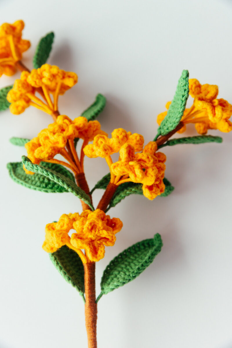 Crochet Osmanthus Flower-hookok Crochet Osmanthus Flower-hookok