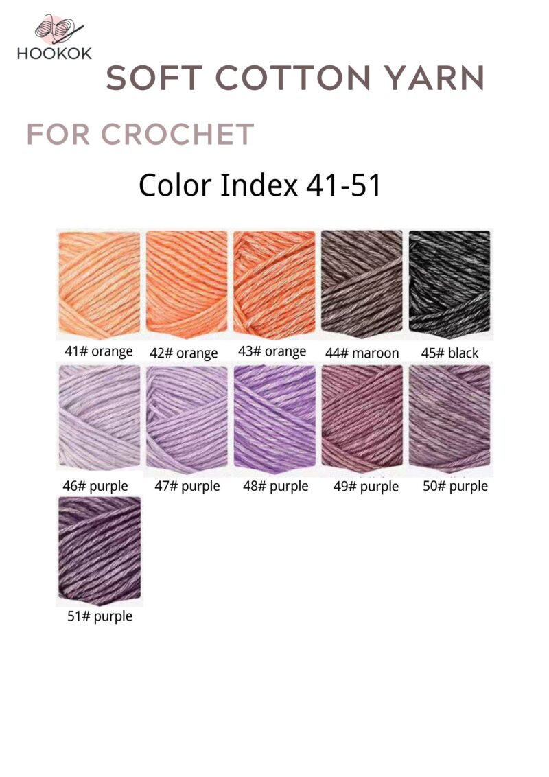 41-51 soft cotton yarn-hookok