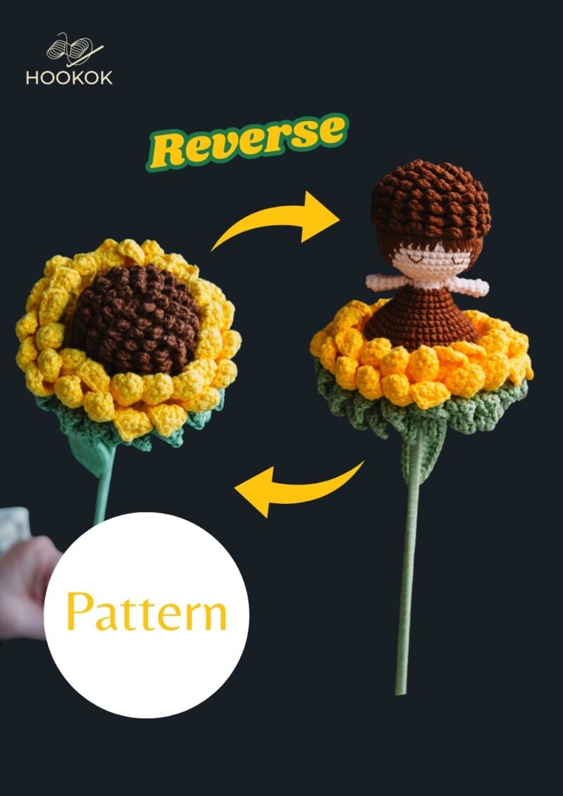 Reversible Sunflower Fairy-hookok Reversible Sunflower Fairy-hookok