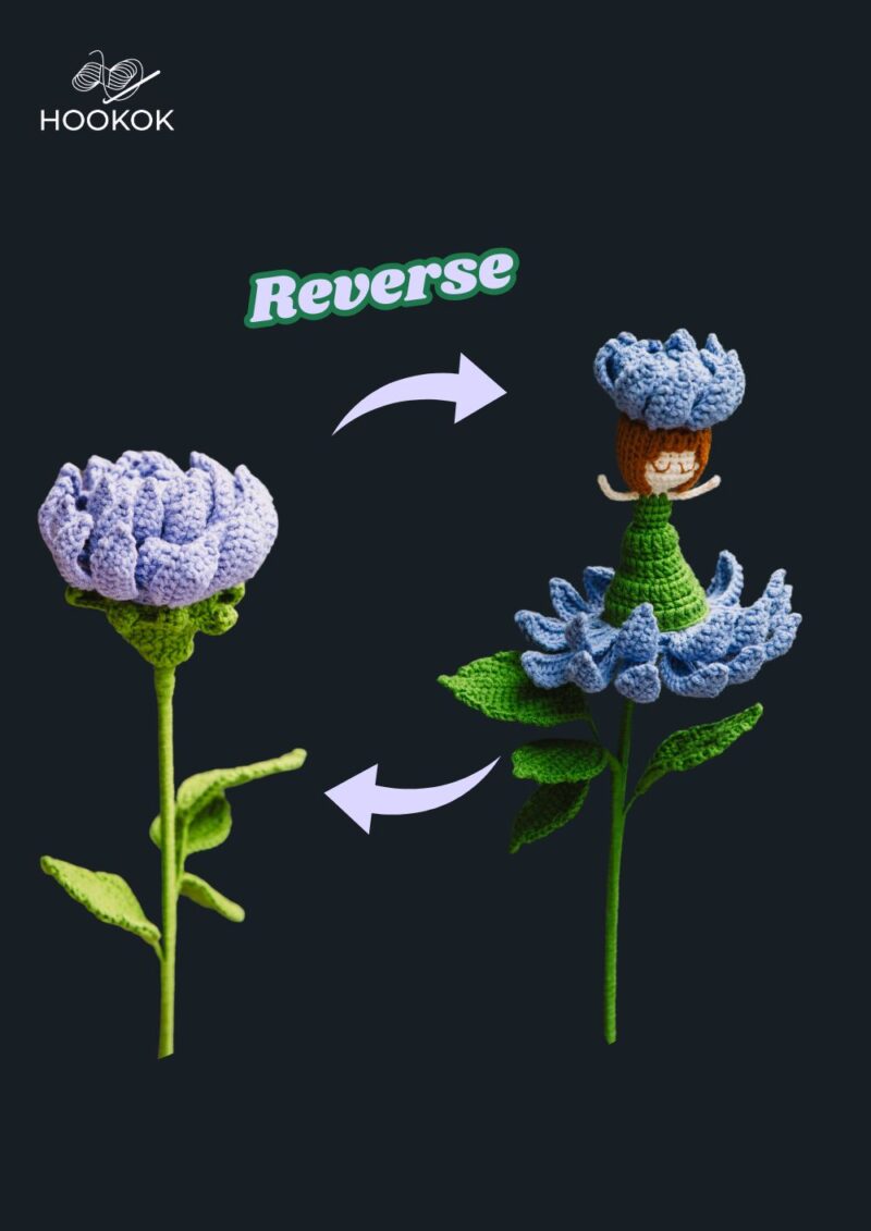 Reversible Dahlia Fairy Crochet Kit – Hookok Reversible Dahlia Fairy Crochet Kit – Hookok