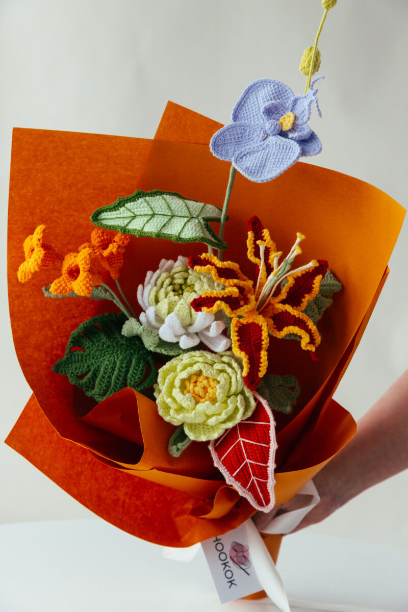 HOOKOK Bouquet – Orange Flame Lily Bouquet (9 pieces) HOOKOK Bouquet – Orange Flame Lily Bouquet (9 pieces)