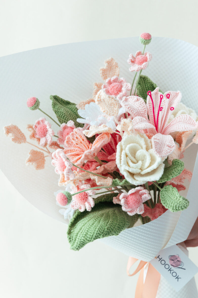 Pink Peruvian Lily Bouquet Pink Peruvian Lily Bouquet