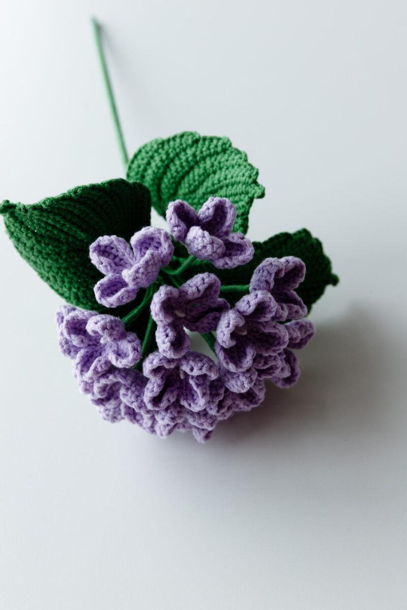 Afghan Stitch Hydrangea-HOOKOK Afghan Stitch Hydrangea-HOOKOK