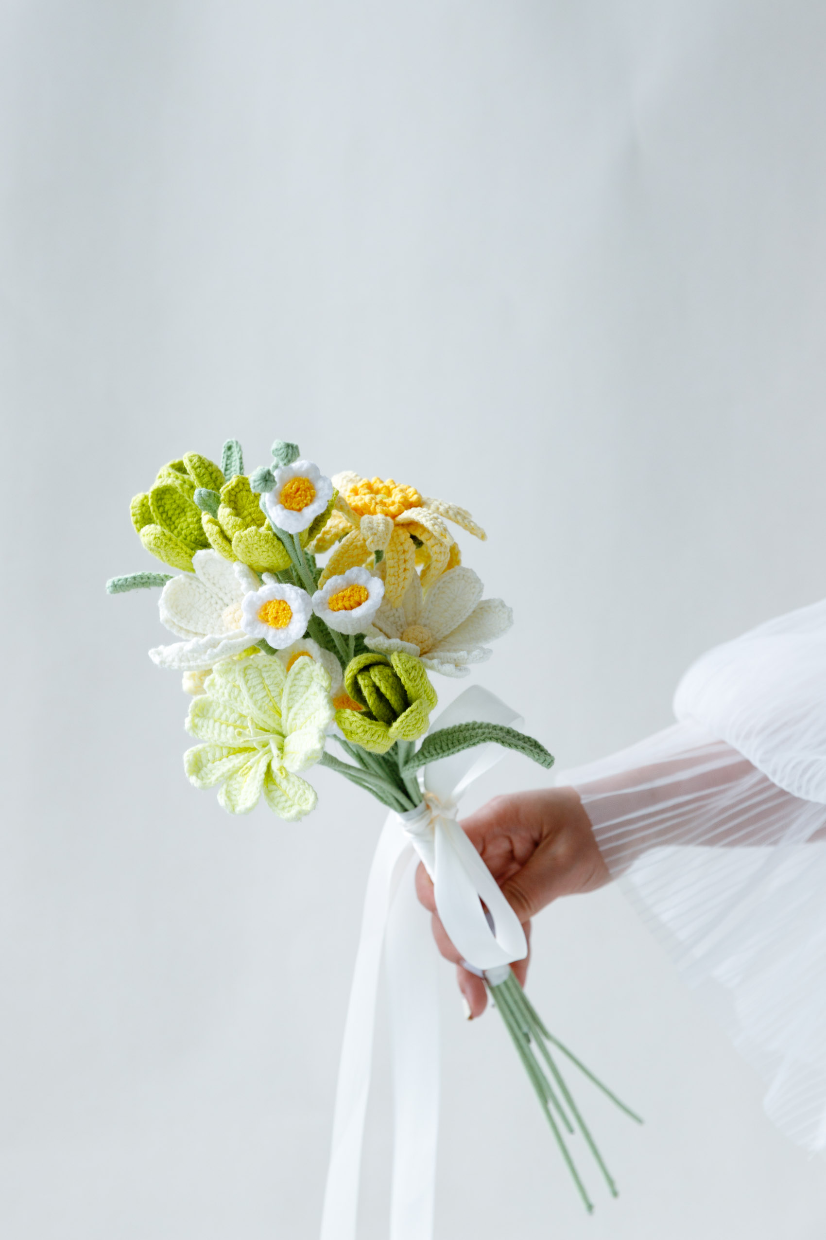 Green bridesmaid bouquet D-hookok