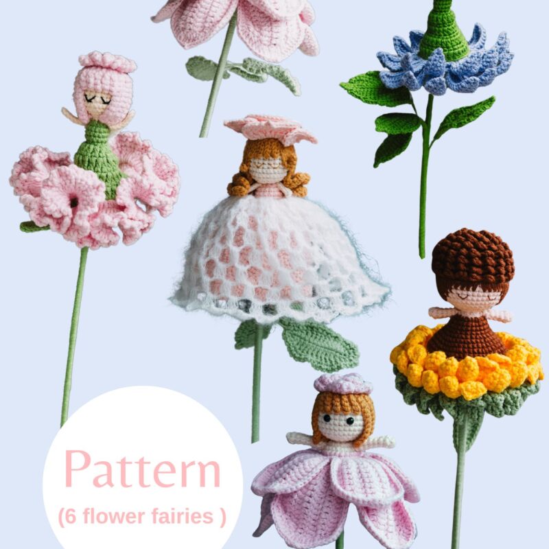 6 Reversible Flower Fairy Pattern-hookok