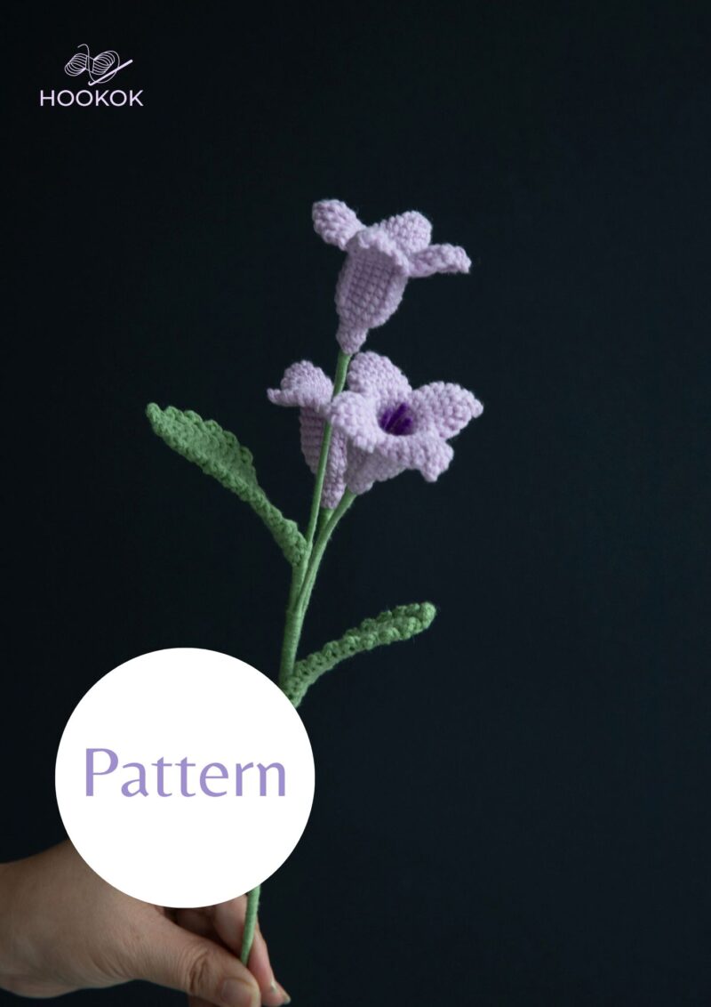 Crochet Bryophyllum Pinnatum Flower -HOOKOK Crochet Bryophyllum Pinnatum Flower -HOOKOK