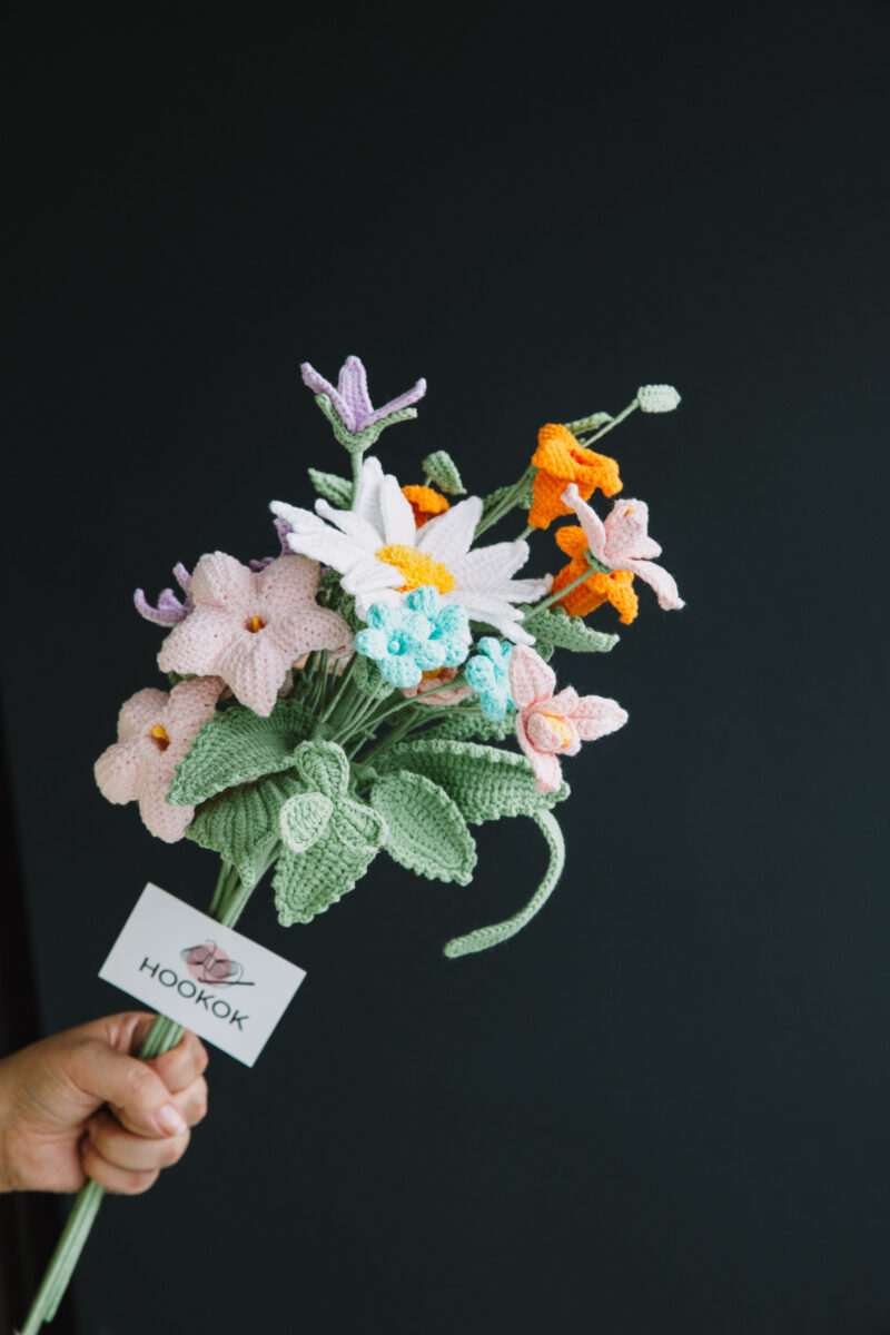 Datura and Clematis Bouquet Kit-HOOKOK Datura and Clematis Bouquet Kit-HOOKOK