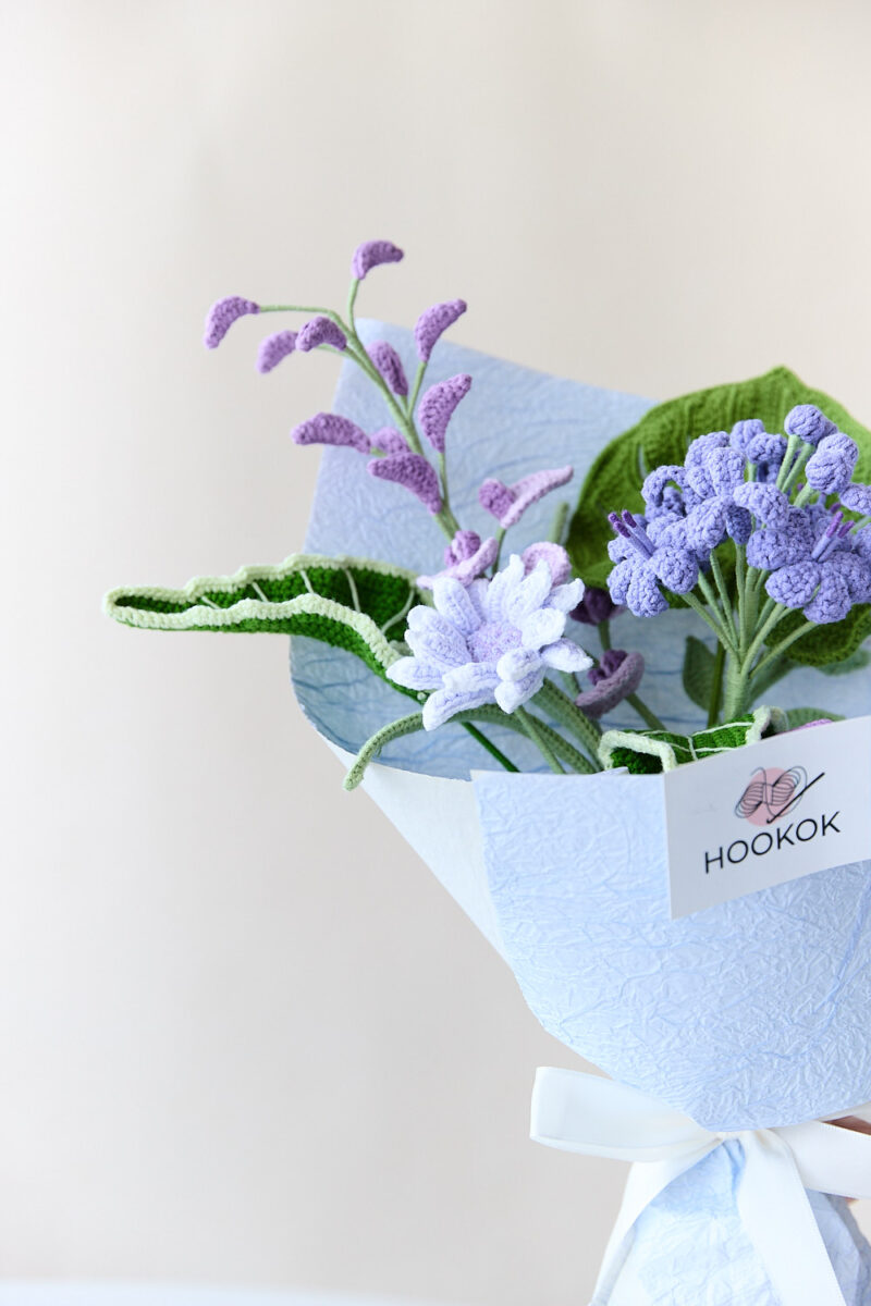 HOOKOK Bouquet - Purple Agapanthus Bouquet (7 pieces) HOOKOK Bouquet - Purple Agapanthus Bouquet (7 pieces)