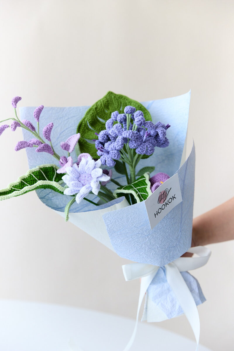 HOOKOK Bouquet - Purple Agapanthus Bouquet (7 pieces) HOOKOK Bouquet - Purple Agapanthus Bouquet (7 pieces)