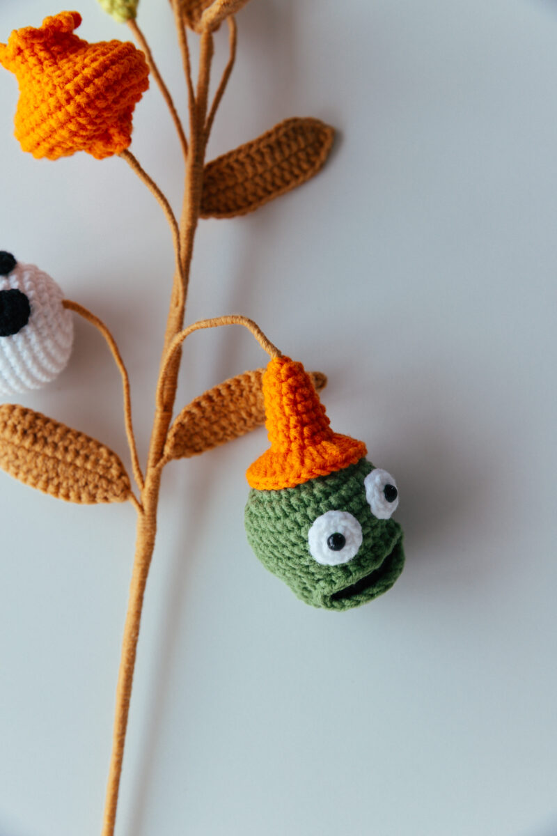 Halloween Crochet Zombie Flower-hookok Halloween Crochet Zombie Flower-hookok