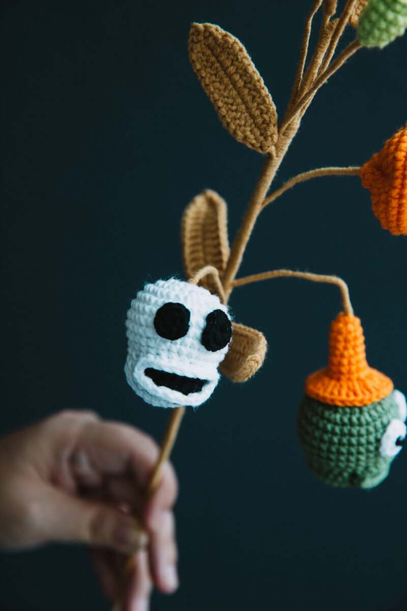 Halloween Crochet Zombie Flower-hookok Halloween Crochet Zombie Flower-hookok