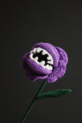 Halloween Crochet Piranha Flower-hookok