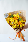 HOOKOK Bouquet - Yellow Azalea Bouquet (9 pieces)