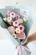HOOKOK Bouquet - Pink "Lovely More" Flower Bouquet (6 pieces)