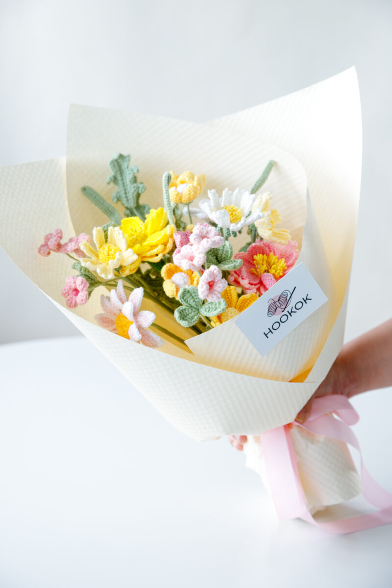 HOOKOK Bouquet - Wildflower and Wood Sorrel Flower Bouquet (16 pieces) HOOKOK Bouquet - Wildflower and Wood Sorrel Flower Bouquet (16 pieces)