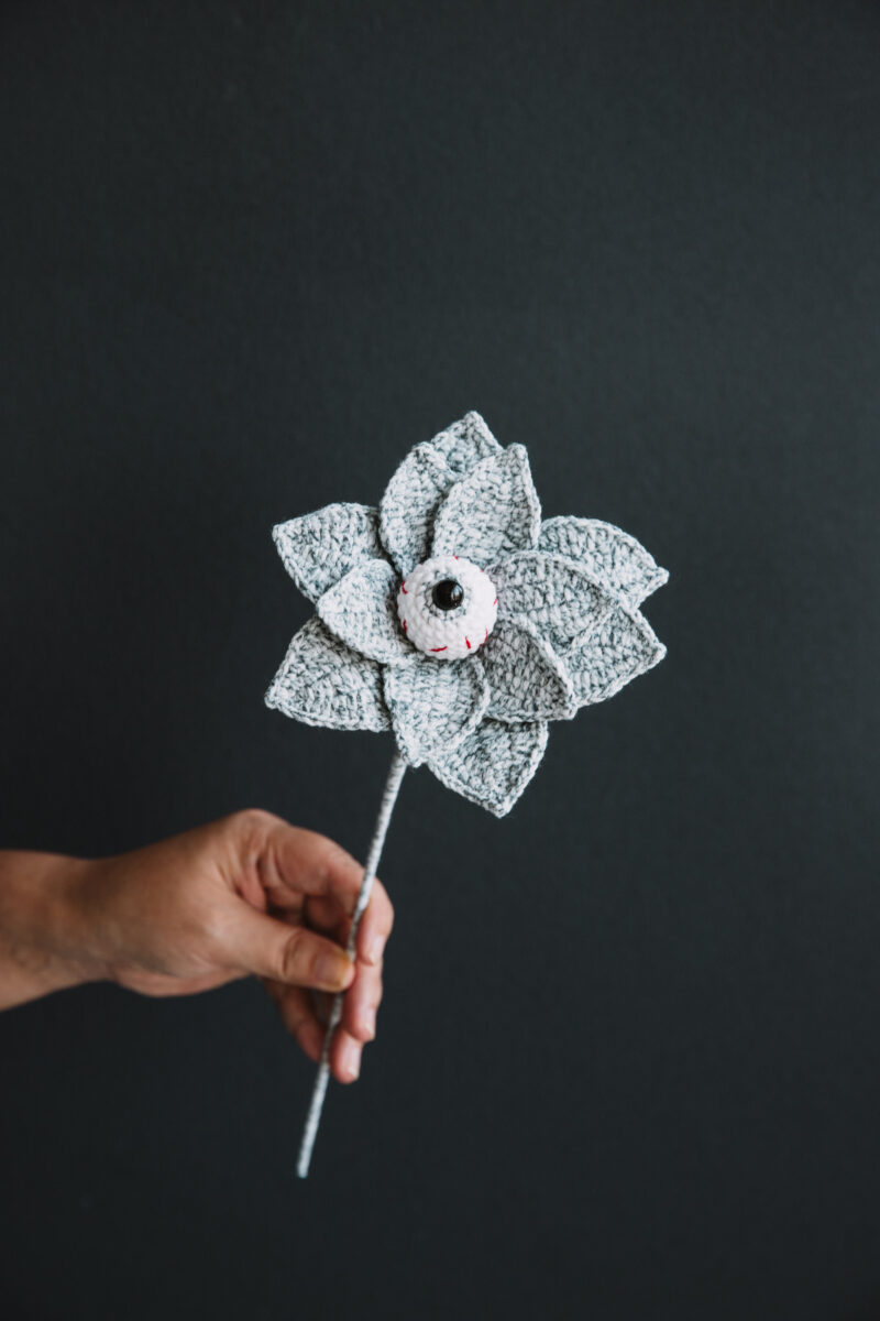 Halloween Crochet "Evil Eye"-HOOKOK Halloween Crochet "Evil Eye"-HOOKOK