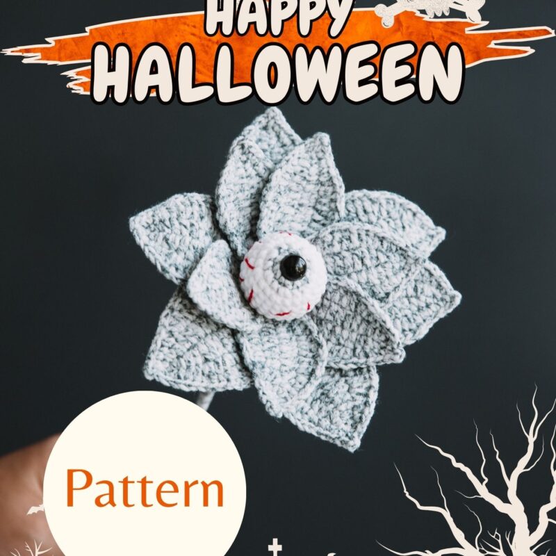 Halloween Crochet "Evil Eye"-HOOKOK