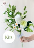 White Banksia Ericifolia Bouquet Kit-hookok