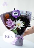 Halloween Piranha Flower Bouquet Kit-hookok