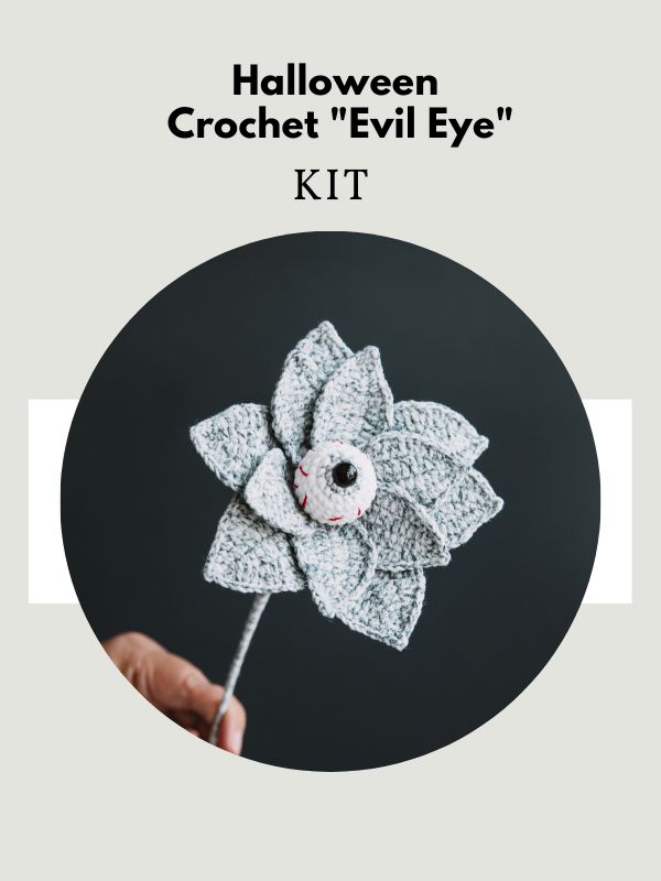 Halloween Crochet "Evil Eye"-HOOKOK