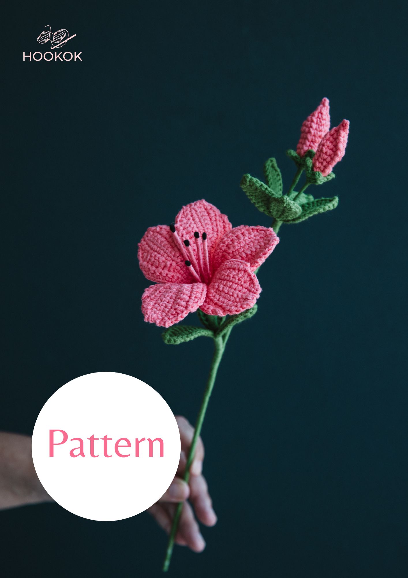 PDF Pattern - Crochet Azalea - Hookok