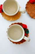 Crochet Mini Bouquet Coaster- HOOKOK