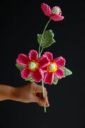 Crochet Wild Cotton Flower-hookok