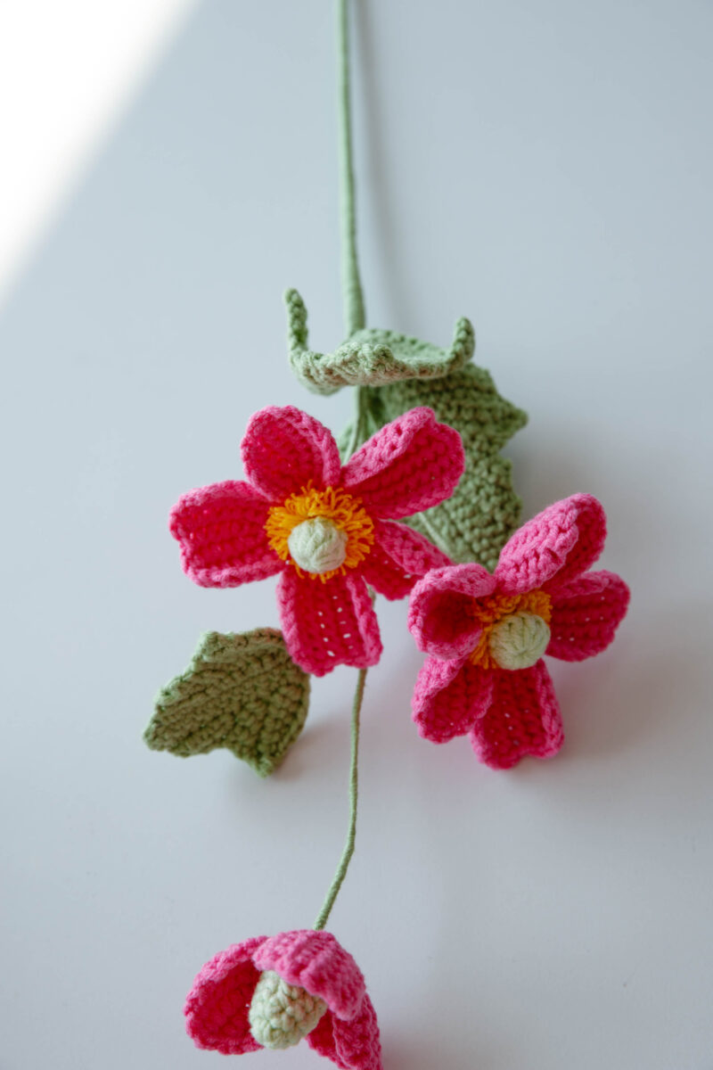 Crochet Wild Cotton Flower-hookok Crochet Wild Cotton Flower-hookok