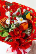 HOOKOK Christmas Bouquet - Red Couture Rose Tilia Bouquet