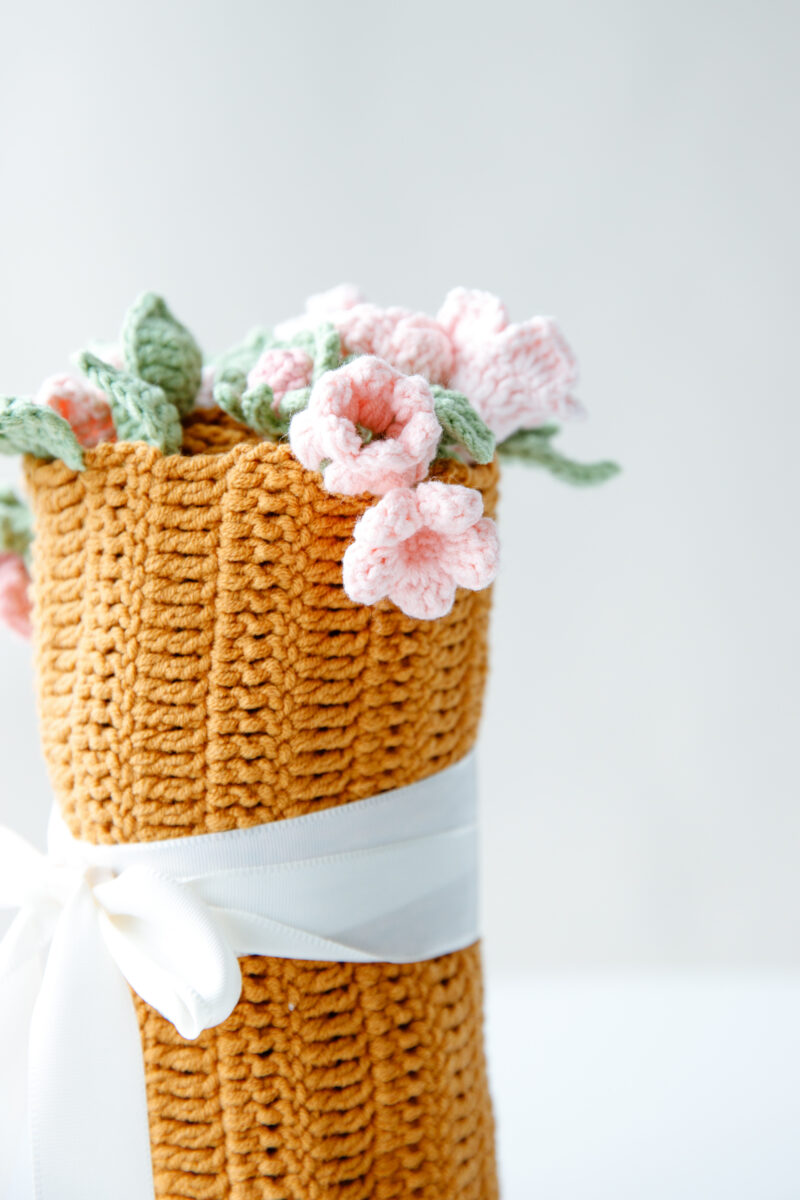 Scarf with Flowers-hookok Scarf with Flowers-hookok