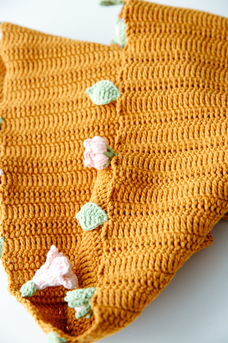 Scarf with Flowers-hookok Scarf with Flowers-hookok